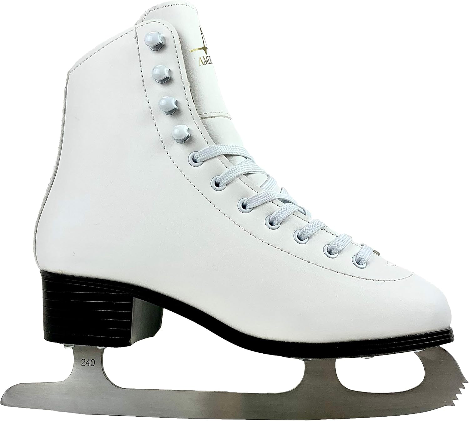 American Athletic Shoe Women's Tricot Lined Ice Skates : Childrens Inline Skates : Sports & Outdoors