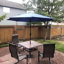 Amazon Com Mastercanopy 7 5ft Patio Umbrella Replacement Canopy Market Table Umbrella Canopy With 8 Ribs 7 5ft Beige Clothing