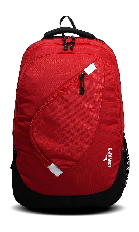 Lunars Comet 35L Water Resistant Casual Backpack - 3 Compartments, Anti - Theft Internal Organiser, 1 Year Warranty