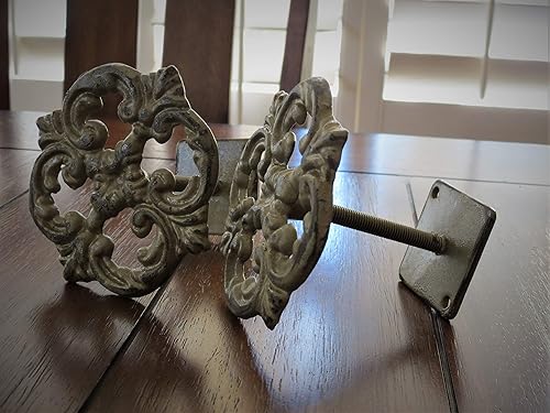 Amazon Com Handpainted Curtain Tiebacks Cast Iron Curtain Tie
