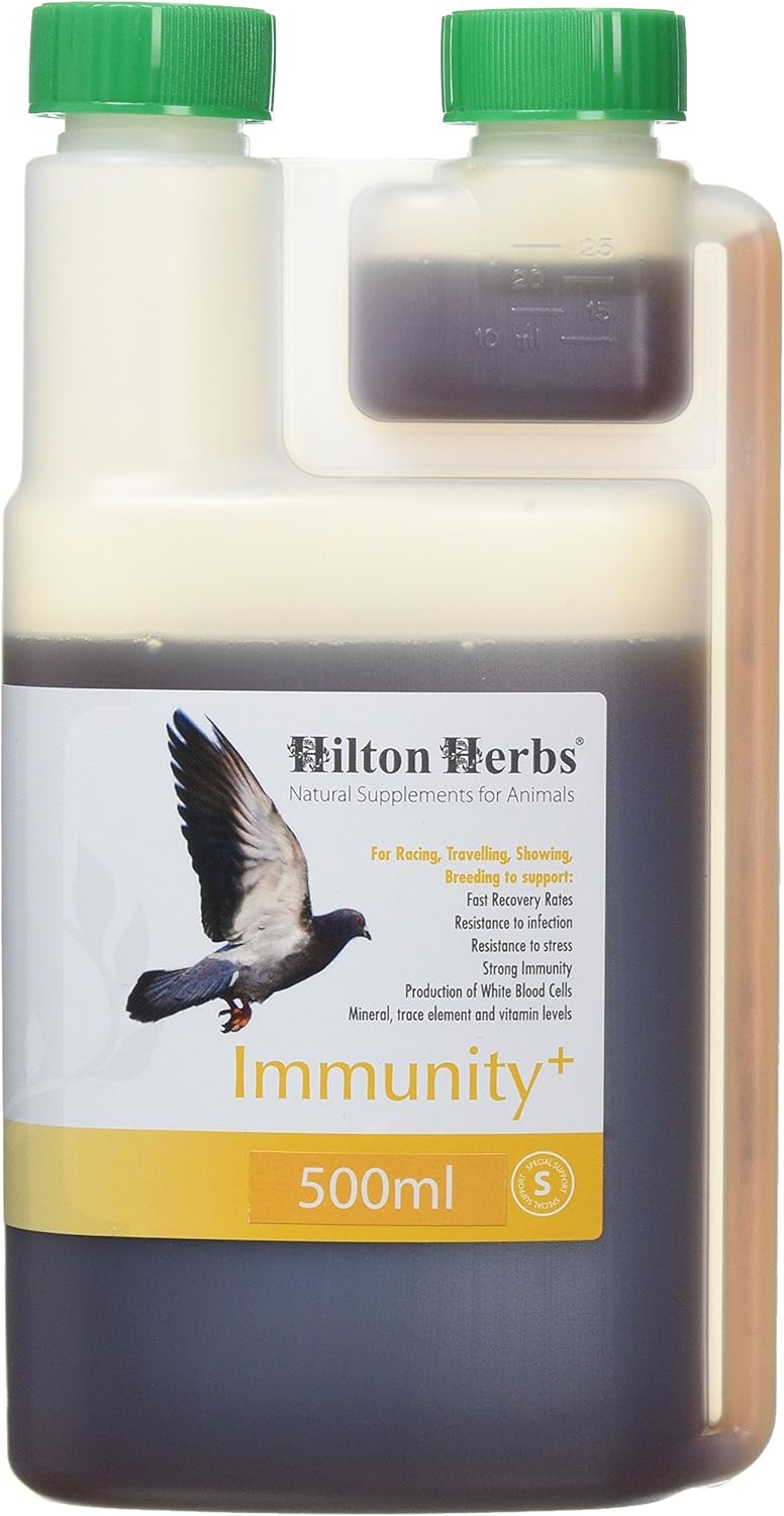 Hilton Herbs Pigeon Immunity Plus 500 ml, Natural