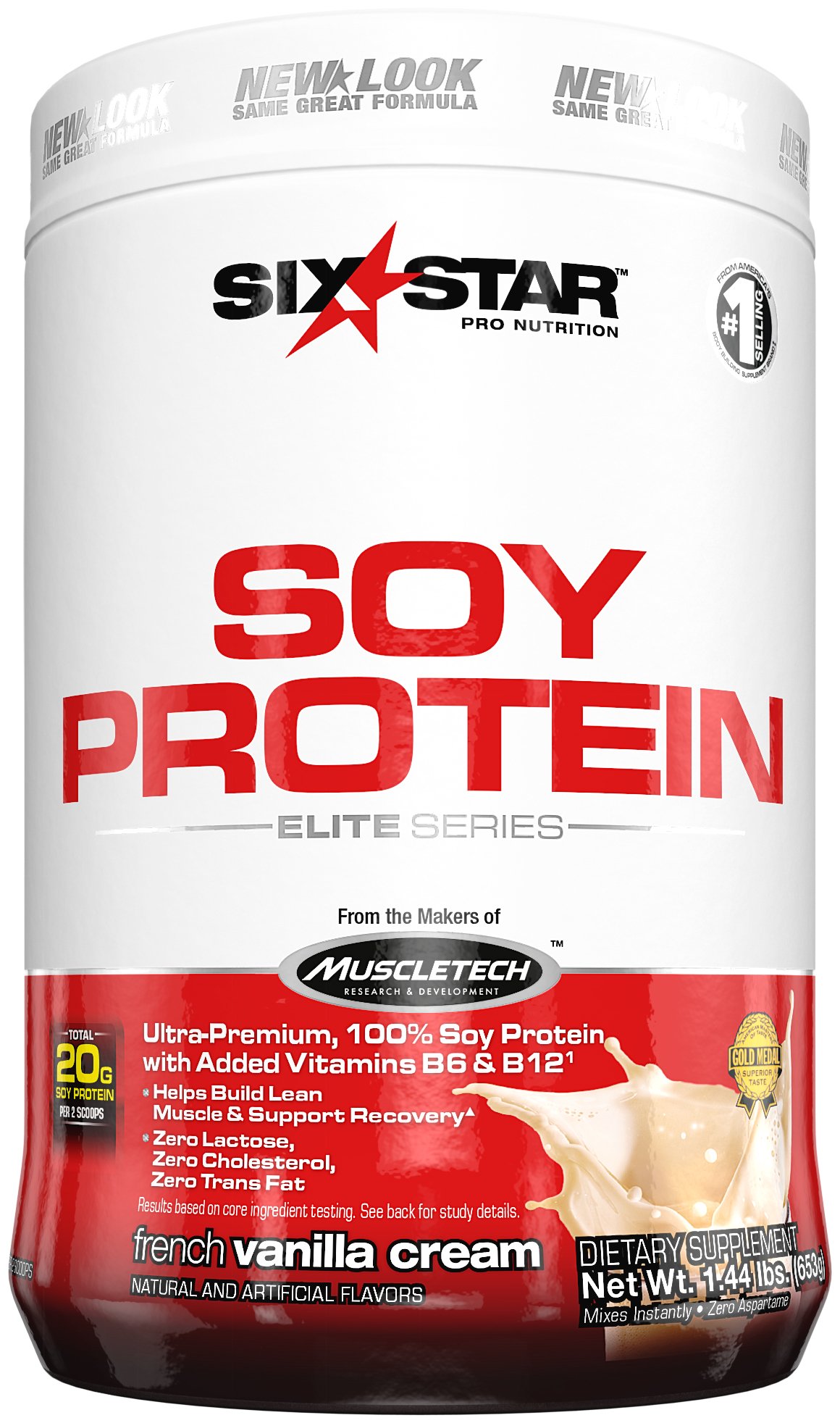 EAS Soy Protein Powder, Vanilla, 1.3 Pound Health