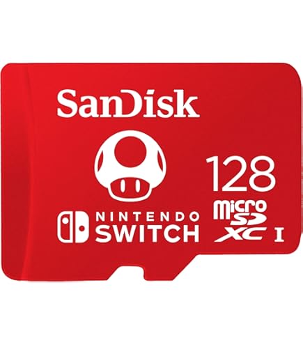 SanDisk Cartão microSDXC de 64 GB licenciado para Nintendo Switch