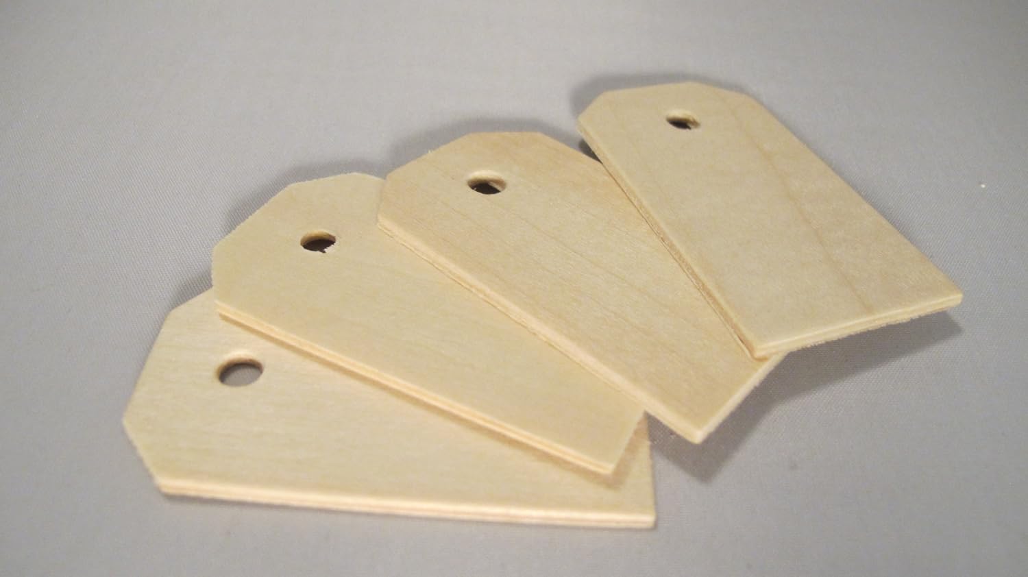 Amazon Com Bulk Package Of Unfinished 2 25 Wooden Tags For Crafts Gifts And More 6 Packages Of 12 72 Total Tags