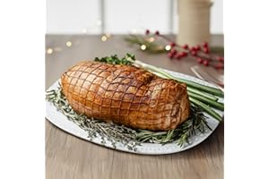 LOUISIANA CRAWFISH CO Turducken 5 lb Roll w/Choice of Stuffing. Frozen, Pre-Seasoned & Ready to Cook Holiday Dinner for 7-9. Boneless Turkey Stuffed w/Duck, Chicken & Dressing. Gourmet Cajun Turducken Poultry Roast