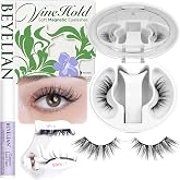 BEYELIAN Magnetic Eyelashes with Applicator Kit All-In-One Box, Upgrade Full Volume Soft Magnetic Lashes with Lash Fixer, Reusable No Glue Needed Eyelashes HX10 (Lightweight &amp; Comfortable)