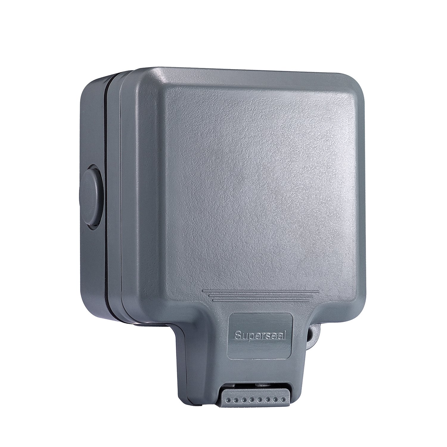 Veryredtek Weatherproof Socket, Single Outdoor Socket 13A IP66 Rated