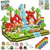VOVOAN 100PCS Magnetic Building Blocks for Kids Ages 4-8 | Magnetic Cubes Educational Construction Set,STEM Montessori Sensory Toys,Odorless and Non-toxic