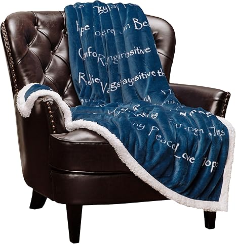 Amazon Com Chanasya Healing Compassion Warm Hugs Gift Throw Blanket For Positive Energy Hope Support Comfort Sympathy Strength Cancer Chemo Surgery Get Well Gift Blanket Patient Women Men Friend