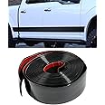 ESEWALAS 16Ft Self Adhesive PVC Car Decal Sticker,Automotive Side Exterior Edge Lip Protect Sticker,Car Exterior and Interior Molding Trim,Scratchproof Tape,Decorative Strip (2inch)