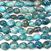 Natural Gemstone Beads Nuggets 8-10mm for Jewelry Making Loose Beads (Apatite)