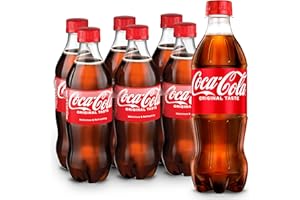 Coca-Cola Soda Soft Drinks, 16.9 fl oz Bottles, 6 Pack - Classic Cola Soft Drink Pack