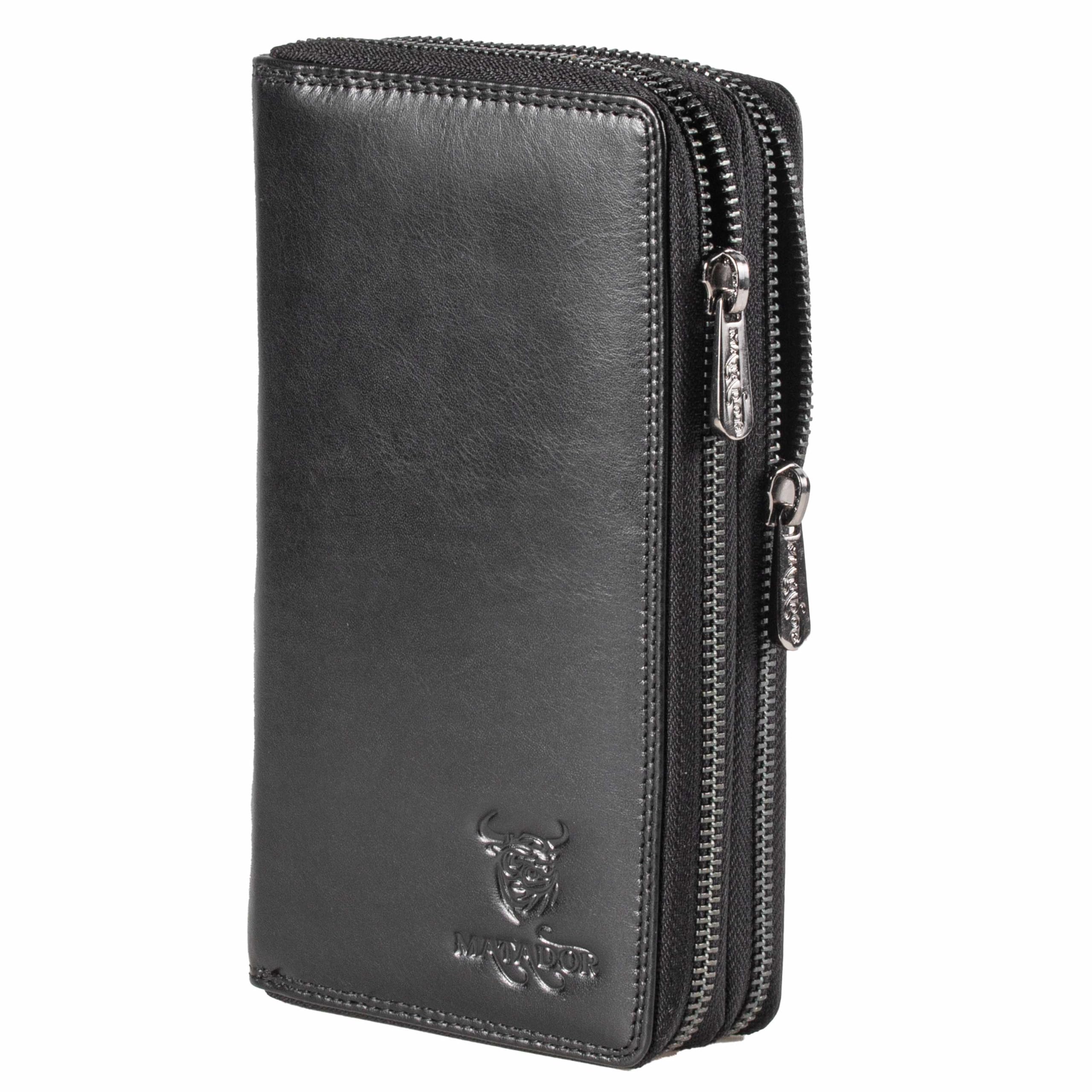 MATADOR Wallet 3628, Black, XL, RFID Wallet