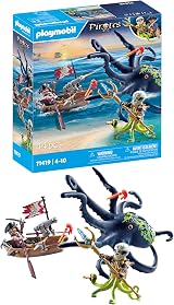 Playmobil 71419 Pirates Pirate vs Deeper Battle Giant Octopus