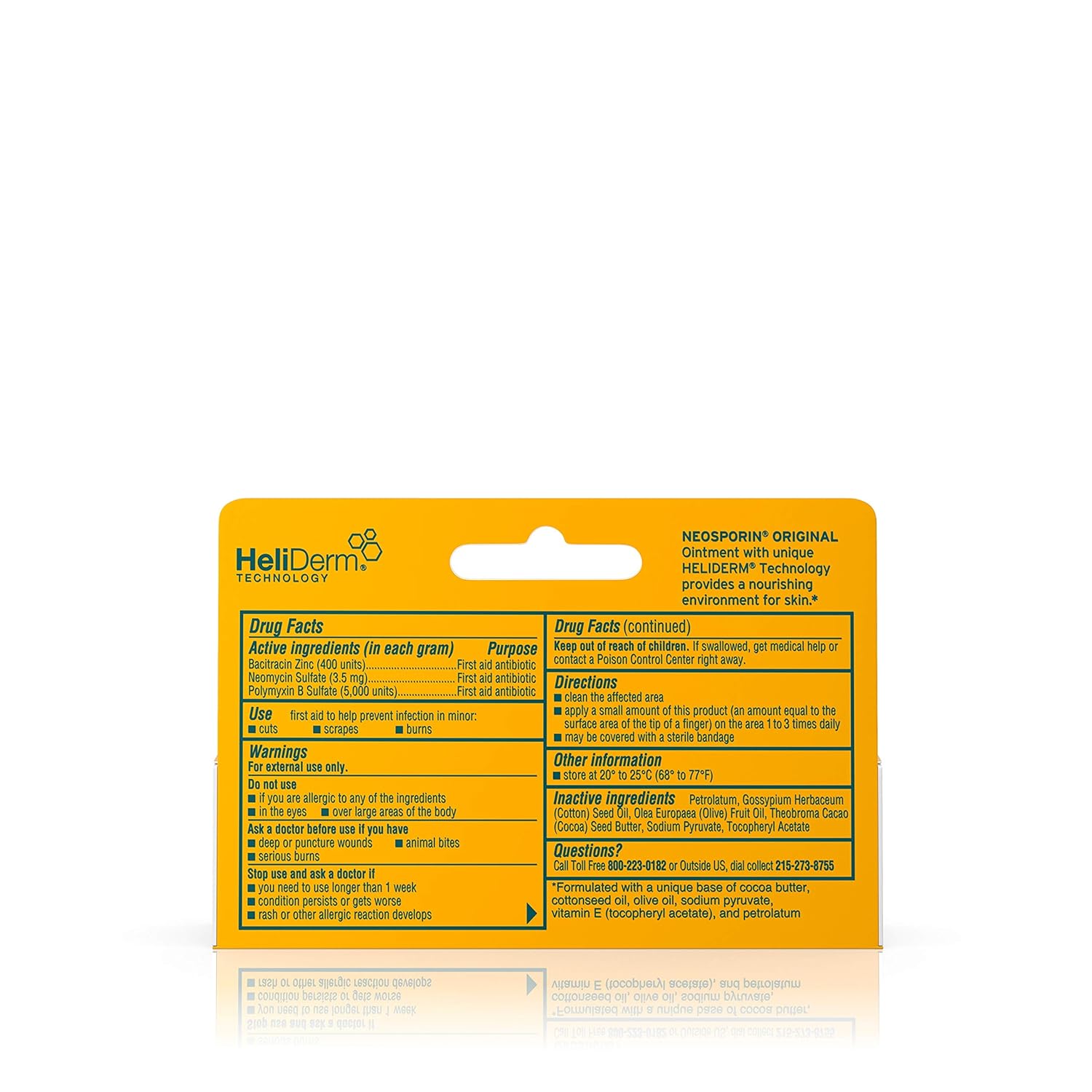 Neosporin Original Antibiotic Ointment, 24-Hour Infection Prevention for Minor Wound, .5 oz: Prime Pantry