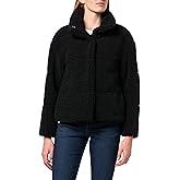 Levi's Women's Shortie Patchwork Quilted Teddy Coat