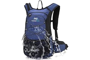 MUBASEL GEAR 15L Insulated Hydration Backpack Pack with 2L Water Bladder Lightweight Hiking Backpack Bag for Women Men Daypack for Hiking Running Festival Camping Biking