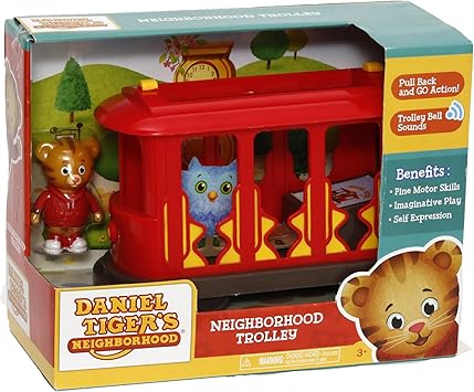 Giochi Preziosi – Daniel Tiger - Maqueta de Juguete de tranvía de tracción con Personaje Incluido: Amazon.es: Juguetes y juegos