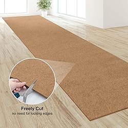 BESTVUE 4' x 42' Runner Rugs with Rubber