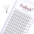 Volume Eyelash Extensions D Curl 8~20mm Premade Fans Lash Extensions 3D/5D 0.10mm Volume Fans Supplies by FADLASH (5D-0.10-D, 13mm)