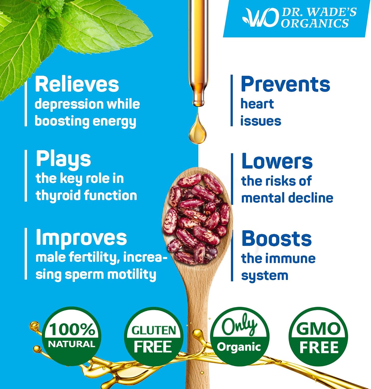 Selenium 200mcg Supplement - Excellent for Thyroid Health Support - Pure Selenium Organic Drops with Vitamin E - Made in USA - Powerful Antioxidant & Immune Support - Superior Absorption: Health & Personal Care