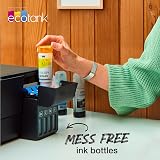 Epson 104 Cyan EcoTank Ink Bottle 7500 Pages Genuine Compatible ET-2710 view 7