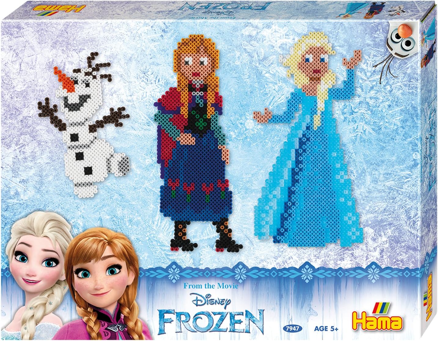 Hama Beads Frozen de Disney Caja de Regalo: Amazon.es: Juguetes y juegos