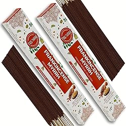 Frankincense and Myrrh Incense Sticks - Total 40