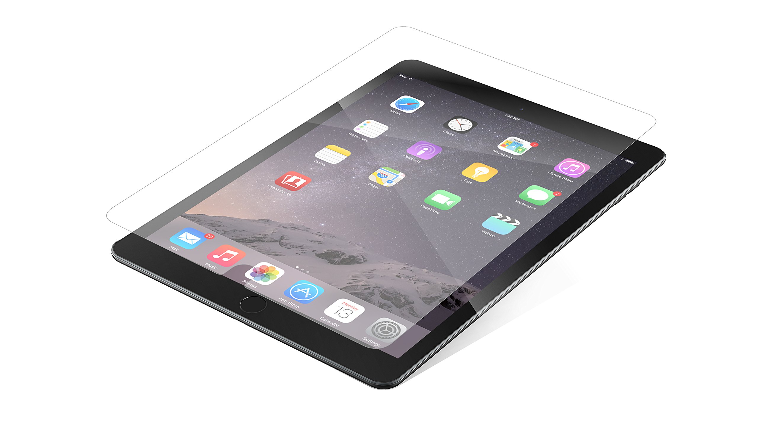 ZAGG InvisibleShield HDX for iPad Air 2