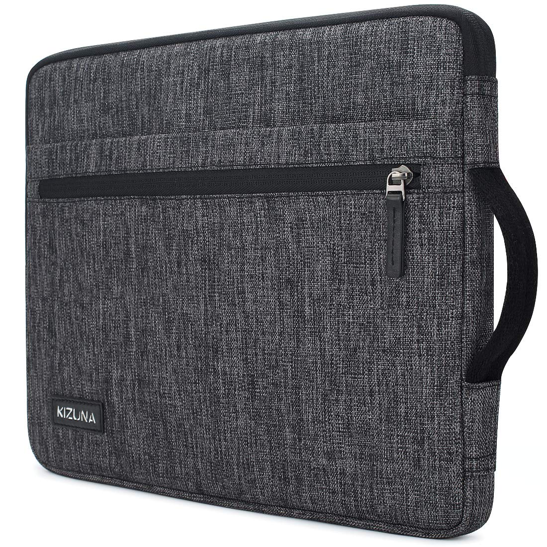 KIZUNA Laptop Sleeve 11 Inch Water-Resistant Computer Case Hand Bag for MacBook Pro M2 2022/12.9" iPad Surface Laptop Go/12.3" Surface Pro 7/13" X/13.4" DELL XPS 13, Grey