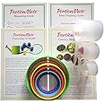 PortionMate Plus - The Ultimate Bariatric Meal Prep Food Ring Set with Instructive Booklet Guides - Now Portion Control is Fast, Affordable and Accurate, (PMPS16)