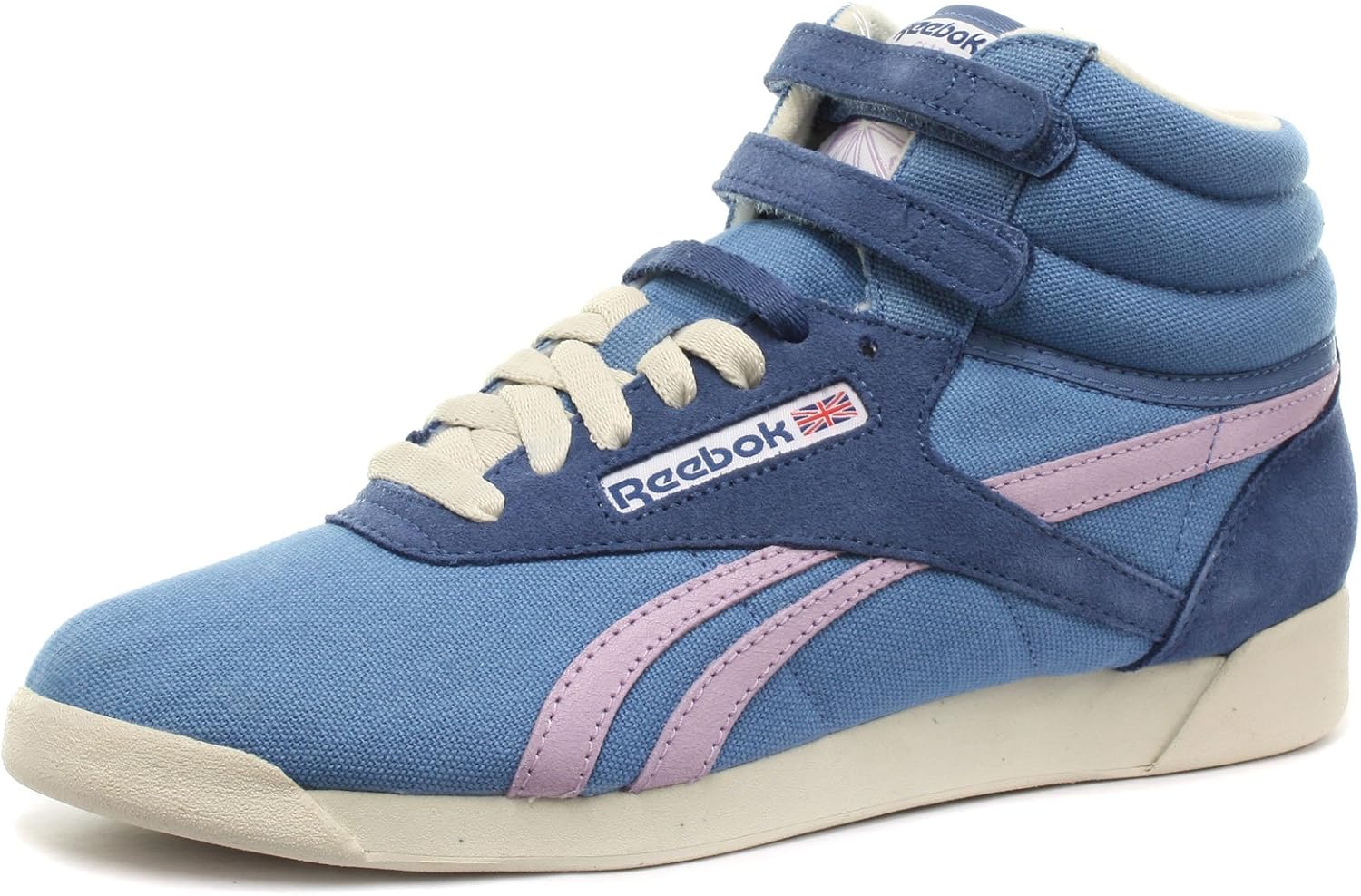 Reebok Classic Freestyle Hi Blue Womens Sneakers, Size 9 Track & Field & Cross