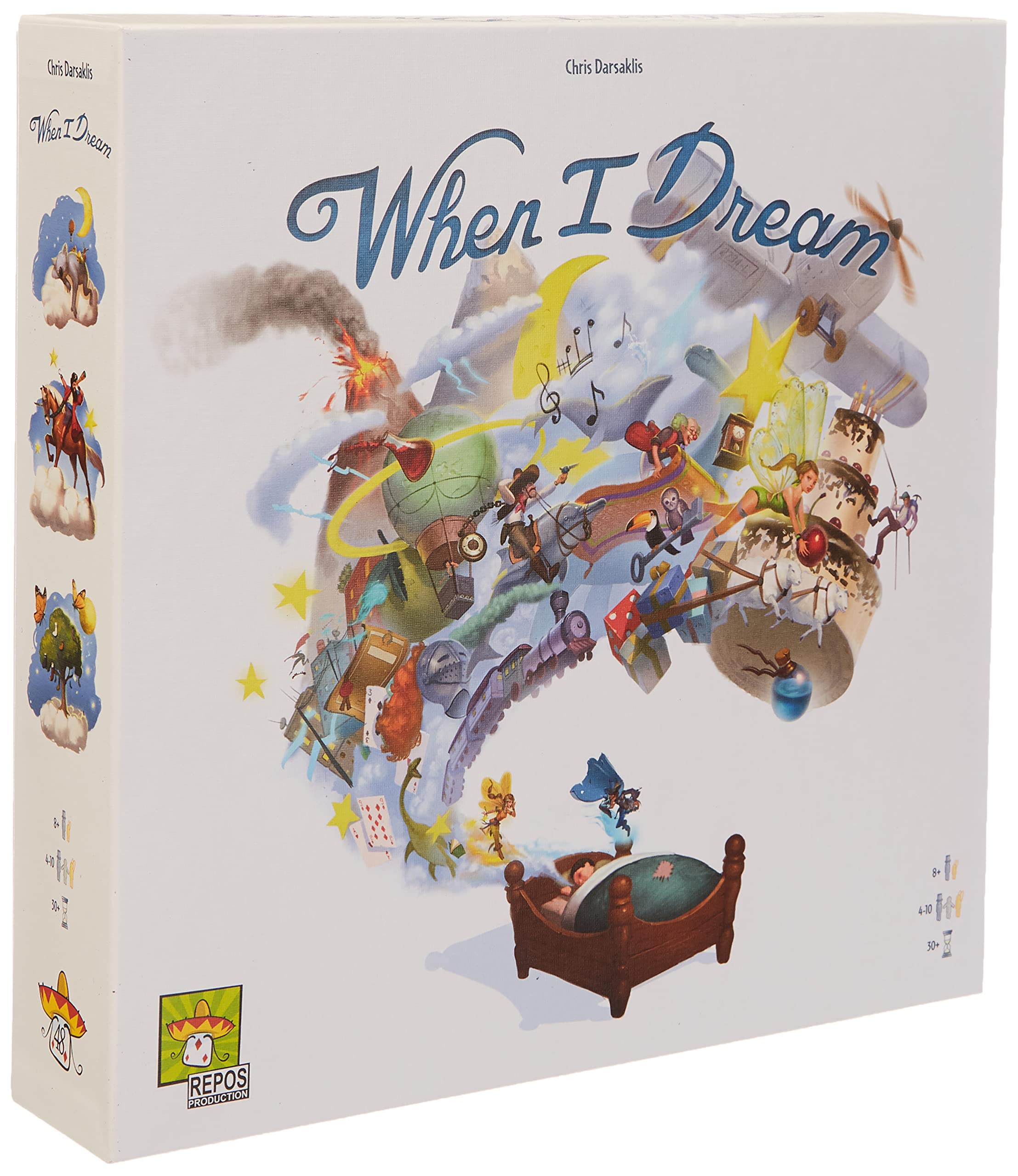 Asmodee When I Dream Multi-Coloured Board Game for 8+
