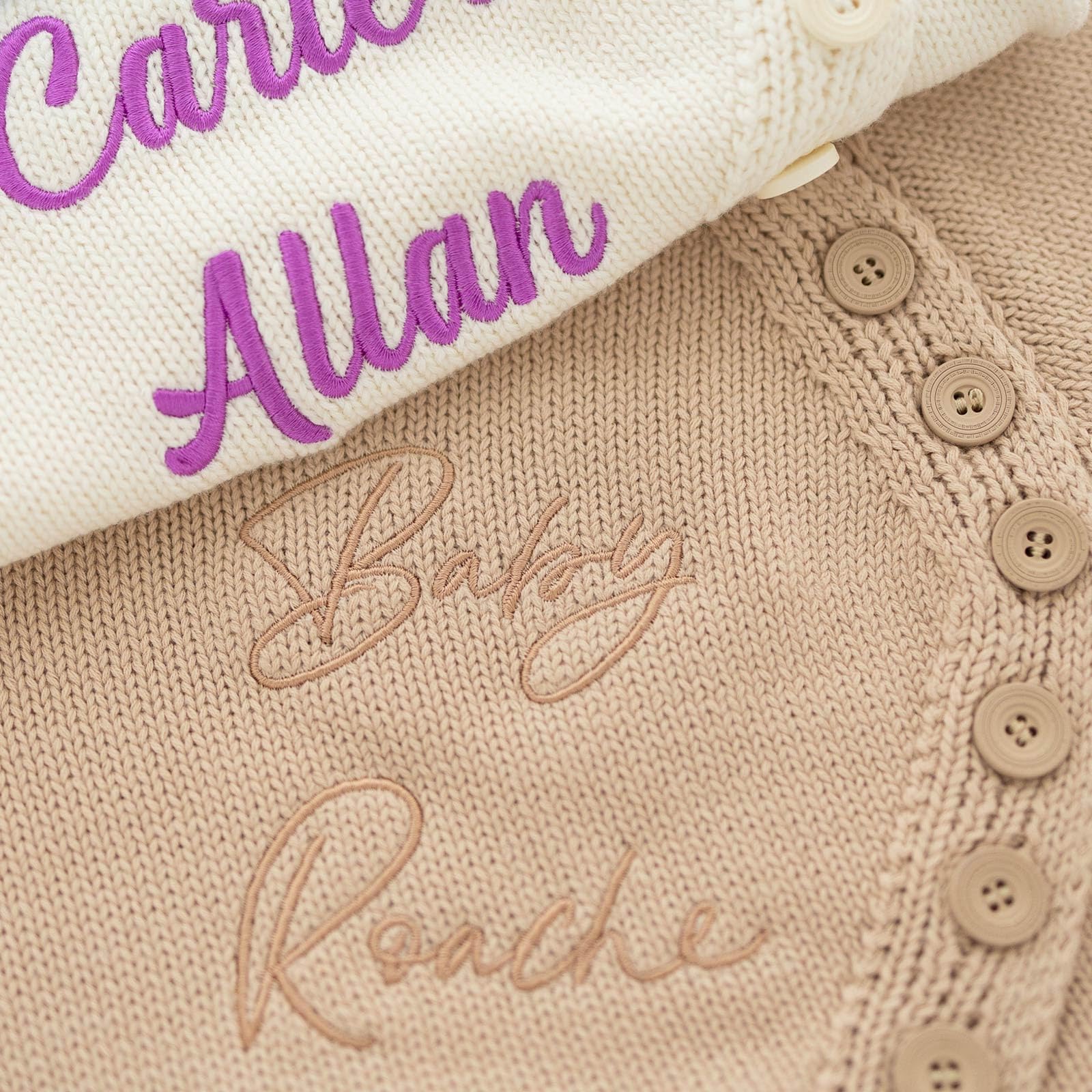 Rosanbella 100% Cotton Baby Romper Set with Personalized Embroidery | Newborn Outfit (0-1M), 12 Colors | Soft, Comfortable & Perfect for Gifts