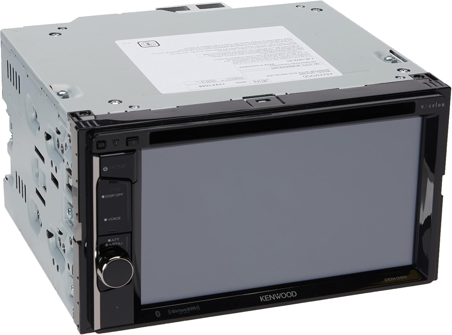 Kenwood Excelon DDX395 6.2in DVD/CD Receiver w/ Bluetooth (Renewed)