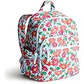Vera Bradley Women's Disney Featherweight Bancroft Backpack, Mickey Meadow, One Size
