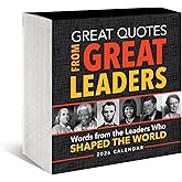 2026 Great Quotes From Great Leaders Boxed Calendar: 365 Inspirational Quotes From Leaders Who Shaped the World (Daily Calendar, Office Desk Gift for Him or Her)