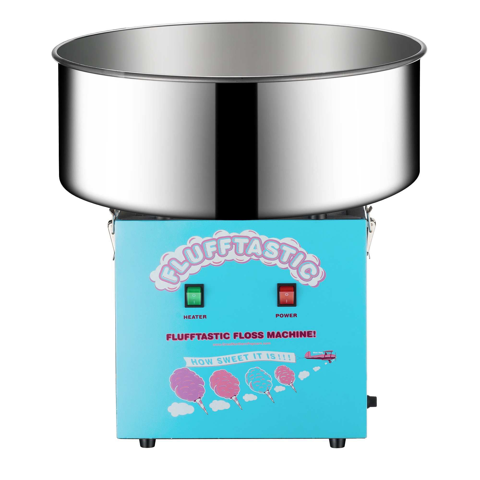 6310 Great Northern Popcorn Cotton Candy Machine Flufftastic Floss
