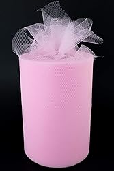 Tulle Fabric Roll | 6” by 100 Yards | Polyester