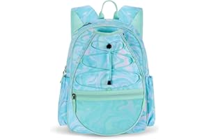 Choco Mocha Kids Tennis Bag Kids Tennis Backpack Youth Tennis Bag 16 Inch