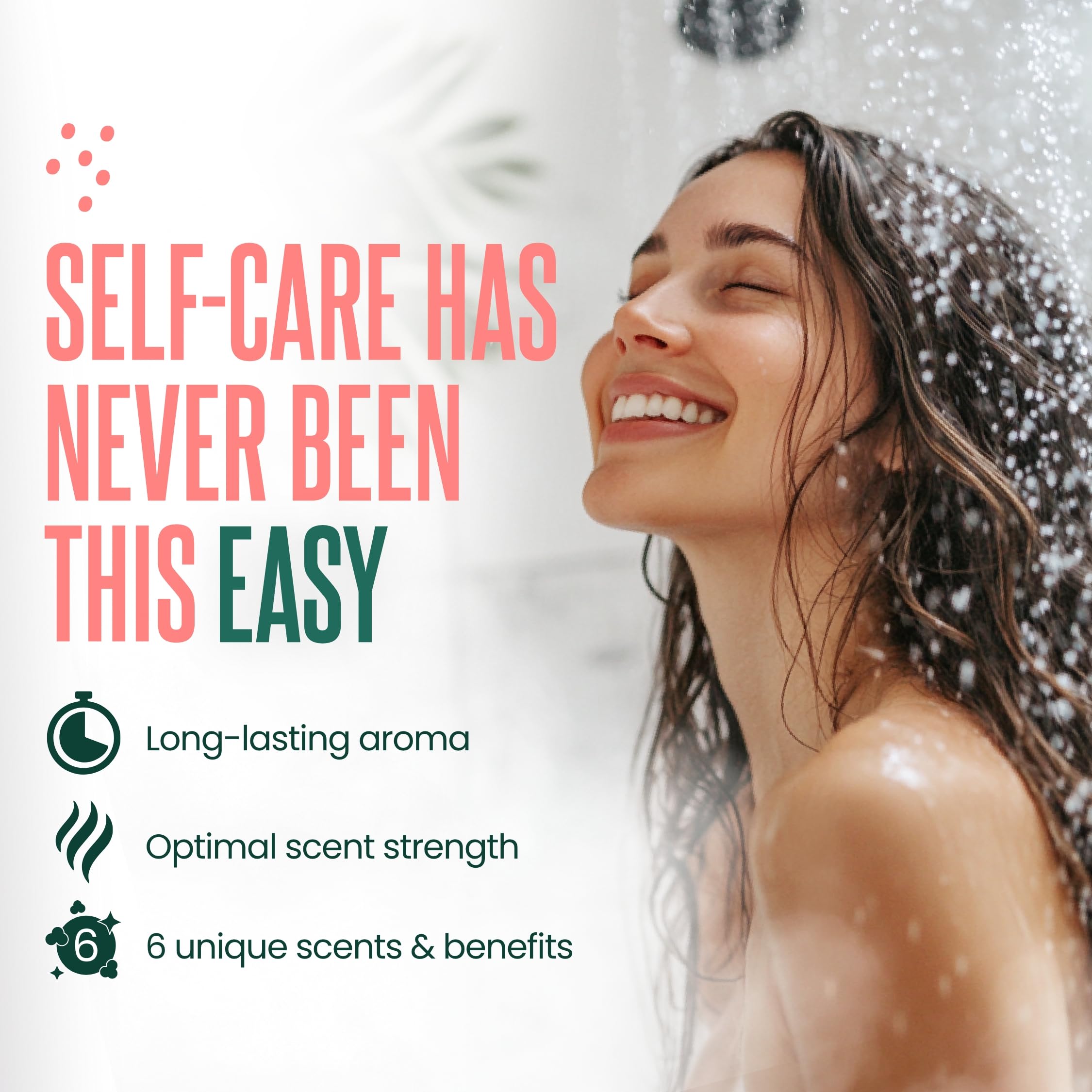 Cleverfy Shower Steamers Aromatherapy – Stocking Stuffers for Teen Girls, Women and Wife – Christmas Gifts for Teens and Women – White Elephant Gifts for Adults – 6 Tablets