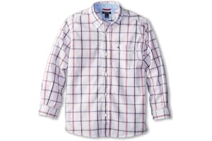 Tommy Hilfiger Boy's Long Sleeve Plaid Button-down Shirt (Big Kids)