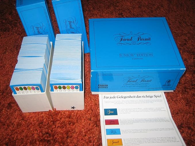 Trivial Pursuit - Junior Edition - Karten-Set