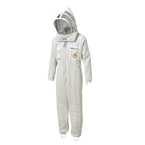 Bee Proof Suits Imker-Anzug Zonda, belüftet, dreilagig, Netzstoff, mit Astronautenkapuze