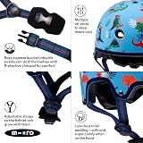 Micro Childrens Helmet Dino Print Adjustable Bike Scooter Safety Headwear view 4