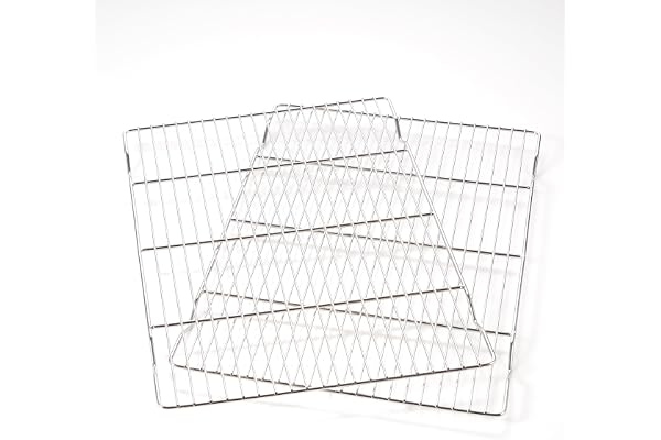 Mlintech Cooling Rack,2-Pack Heavy-Duty Stainless Steel Wire Rack for Cooking - Oven Baking Rack for Half Sheet Pans, Bread,