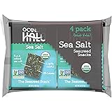 Ocean's Halo 4 Pack Sea Salt Seaweed Snacks, .56 oz, 3 PackUSDA Organic