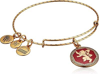 Amazon Com Alex And Ani Replenishment 19 Women S Game Of Thrones Hear Me Roar Charm Bangle Rafaelian Gold Expandable Jewelry