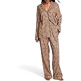 Victoria's Secret Flannel Pajama Set, Long Sleeve Button Down Shirt & Pants, Sleepwear for Women (XS-XXL)