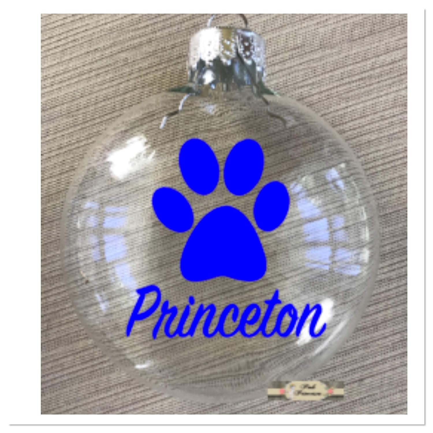 Dog Christmas Ornament, Personalized Dog